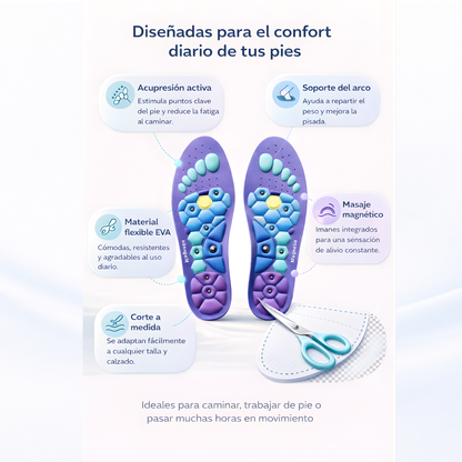 Plantillas Magnéticas para Pies